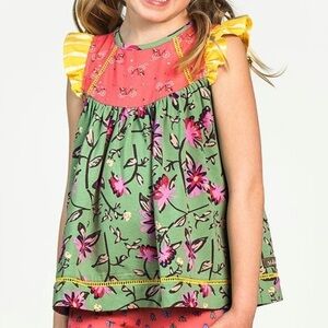 🥒 Matilda Jane Sights to See Shirt Wish You Were Here Tunic Top Tank Girls 4